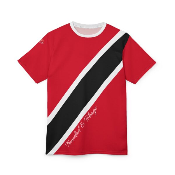 Trinidad & Tobago Flag Graphic T-Shirt — All-Over Print