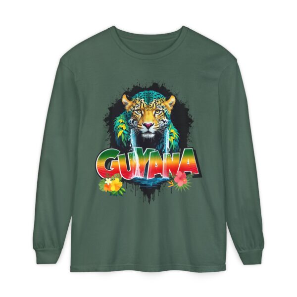 Guyana Jaguar Graphic Long Sleeve Tee