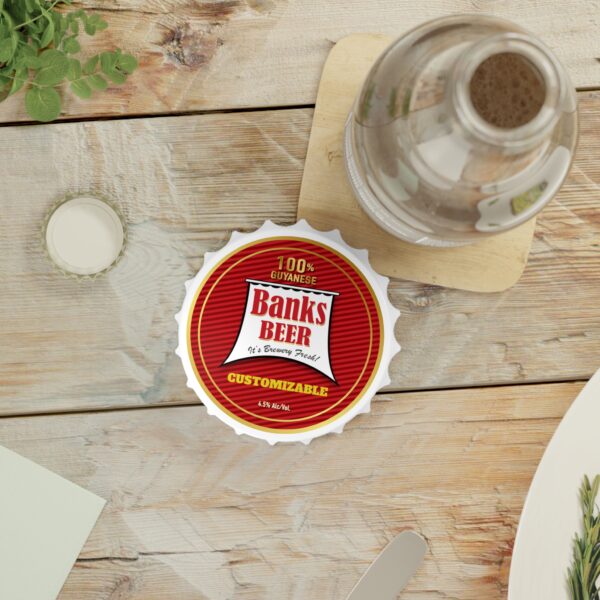 100% Guyanese Beer Bottle Opener — Customizable Opener