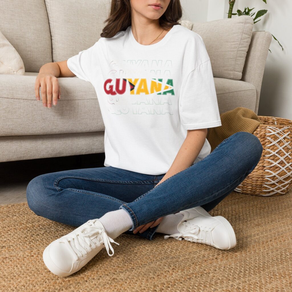 Guyana Flag Graphic T-Shirt