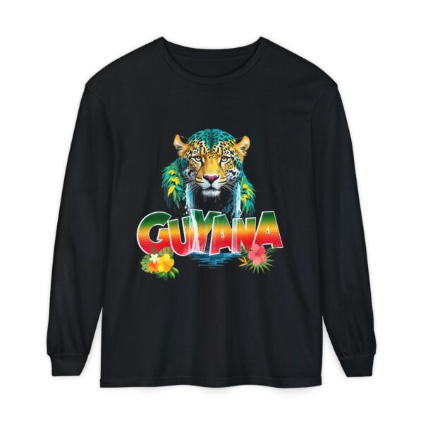 Guyana Jaguar Graphic Long Sleeve Tee