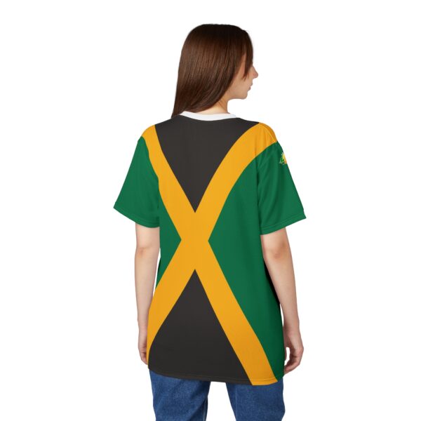Jamaica "The Cross" Flag Graphic T-Shirt — All-Over Print
