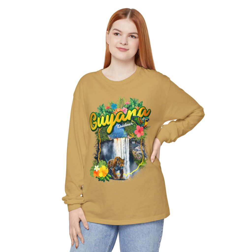 Guyana Kaieteur Falls Long Sleeve Tee