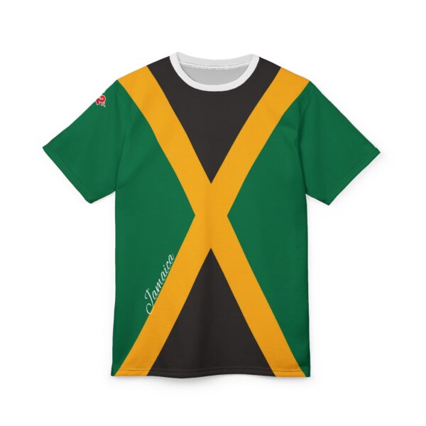 Jamaica "The Cross" Flag Graphic T-Shirt — All-Over Print