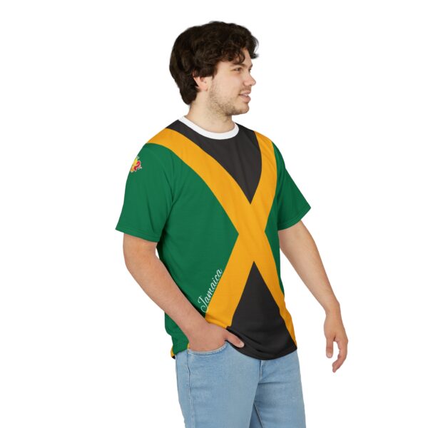 Jamaica "The Cross" Flag Graphic T-Shirt — All-Over Print