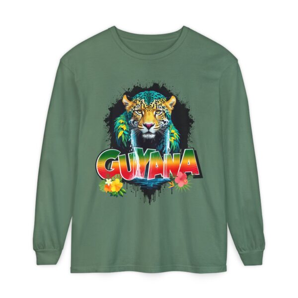 Guyana Jaguar Graphic Long Sleeve Tee