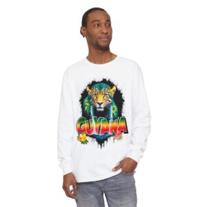 Guyana Jaguar Graphic Long Sleeve Tee