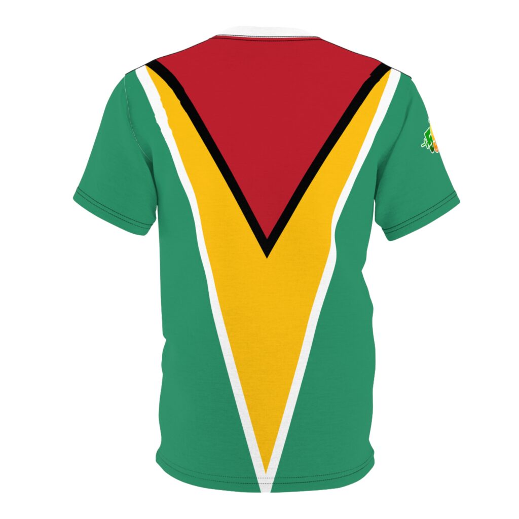 Guyana Golden Arrowhead T-Shirt — All‑Over Print