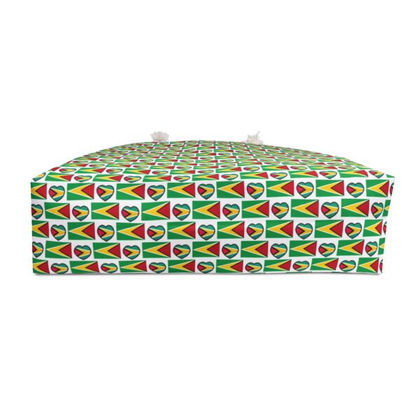 Guyana Flag Pattern Weekender Bag – Tropical Travel Tote