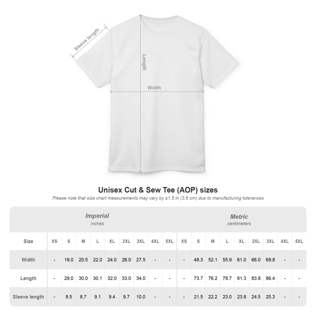 Guyana Golden Arrowhead T-Shirt — All‑Over Print